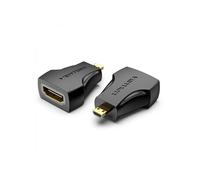 Adaptateur Micro HDMI mâle vers HDMI femelle - Noir