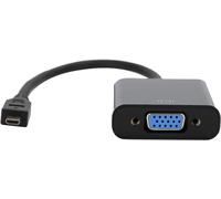 Adaptateur Micro Hdmi Vers Vga, Adaptateur Convertisseur Vidéo Micro Hdmi Vers Vga Actif 1080P Avec Audio Stéréo 3,5 Mm Pour 4B Pc, Projecteur, Hdtv[YIN4180228]
