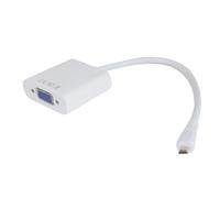 Adaptateur Micro HDMI vers VGA pour tablette et téléphone portable Acer A500 TF201 Playbook Moto