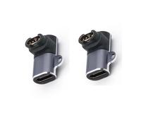 Adaptateur Micro USB Femelle vers Garmin Montre Verticale Coudée - Lot de 2