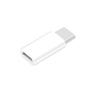 Adaptateur Micro USB femelle vers type C mâle,connecteur de conversion,charge de téléphone et transfert de données,adaptateur secteur pour Xiaomi Samsung - Type 1pcs White B