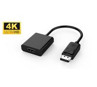 Microconnect DisplayPort - HDMI M-F DisplayPort HDMI Noir - Adaptateurs de câble vidéo (DisplayPort, HDMI, masculin, féminin, noir, 4096 x 2160