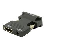 MicroConnect Adaptateur HDMI femelle vers VGA mâle – Compact, Plug & Play, Support audio