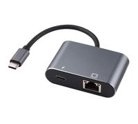 Adaptateur MicroConnect USB-C vers RJ45 et alimentation USB-C, USB3.1CETHPDBA