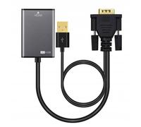 Adaptateur MicroConnect VGA 15 broches-HDMI MF