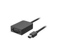 Adaptateur Microsoft Mini DisplayPort vers VGA (D-Sub) 1.1a Noir, résolution max 1920x1200, compatible Surface 3/Pro 3/Pro 4/Book/Pro/Laptop