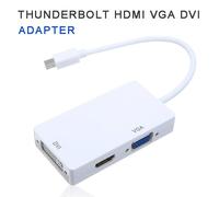 Adaptateur Mini Display Port DP Thunderbolt mâle vers HDMI/VGA/DVI femelle pour MacBook Pro Mac Air