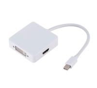 Adaptateur Mini Display Port DP vers HDMI, VGA, DVI, 3 en 1, pour MacBook, câbles de ligne de données, nouveauté