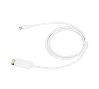 Adaptateur Mini Display Port vers HDMI, (Mini DP vers HDMI) Câble 1,8 M PVC HD Multimédia Interface Compatible Câble pour Pro/IMac