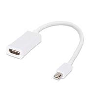 Adaptateur Mini DisplayPort DP vers HDMI, Thunderbolt pour Apple MacBook, Pro 13, 15, 17 Air, iMac, Mac Mini, Pro, Microsoft Surface Pro, 2, 3, 4, Lenovo ThinkPad X1, Dell XPS 12 MLK, 13, 14, 15, 17