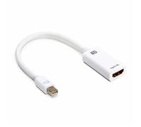 D2 Diffusion Adaptateur vidéo High Speed Mini DisplayPort mâle vers HDMI femelle 15 cm 1080p