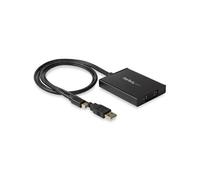 StarTech.com Adaptateur Mini DisplayPort vers DVI Dual Link - Adaptateur Convertisseur Vidéo d'Écran Actif Mini DisplayPort vers DVI-D - Alimentation USB - Dual Link - Noir
