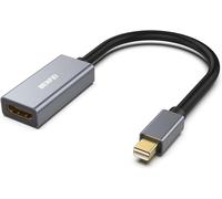 Adaptateur Mini Displayport Vers Hdmi 4K@30Hz, Thunderbolt 2 Vers Hdmi Compatible Pour Macbook Air/Pro, Microsoft Surface Pro/Dock, Moniteur,Projecteur [Connecteurs Dorés Et Coque [ORD626487]