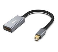 BENFEI Adaptateur Mini DisplayPort vers HDMI 4K@30Hz, Thunderbolt 2 vers HDMI compatible pour MacBook Air/Pro, Microsoft Surface Pro/Dock, moniteur,projecteur [connecteurs dorés et coque en aluminium]