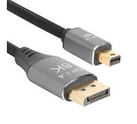 Adaptateur Mini DP vers DP DisplayPort B0305, 1.4 M/M, amplificateur léger, cordon de transport facile pour moniteur et projecteur