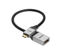 Adaptateur Mini HDMI vers HDMI-A Femelle celexon PRO avec Ethernet 2.0a/b 4K, 0,25 m