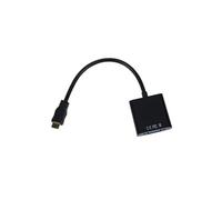 Adaptateur Mini HDMI vers VGA Câble 1080p pour Raspberry Pi Zero, Canon EOS 700D, Nikon D5300