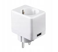 Adaptateur mini prise Smart WiFi 2,4 GHz 10 A Télécommande vocale intelligente