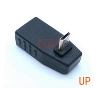 Adaptateur Mini Usb 2.0 A Femelle Vers Micro/Mini Usb B 5 Broches Mâle,Connecteur Convertisseur Hôte Otg Jusqu'à 480mbps Noir - Type Up