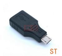 Adaptateur Mini Usb 2.0 A Femelle Vers Micro/Mini Usb B 5 Broches Mâle,Connecteur Convertisseur Hôte Otg Jusqu'à 480mbps Noir - Type Straight