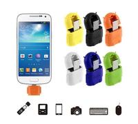 Adaptateur Mini Usb Otg coloré pour Samsung, HTC, Xiaomi, Sony, LG, Android, lecteur de carte OTG