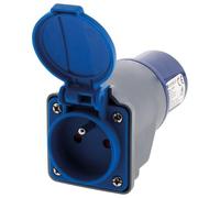 Adaptateur Monobloc P17 - Prise CEE Femelle - P17 Male - Special Port