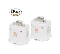 Adaptateur Motion Plus 2X pour télécommande NINTENDO Wii Blanc