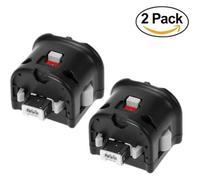 Adaptateur Motion Plus - NINTENDO - Wii Remote - 2X - Noir - Compatible avec Nunchuk