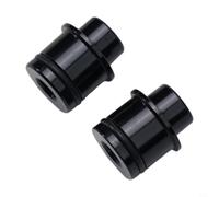 Adaptateur Moyeu 12mm pour vers 9mm pour Fourche QR Adaptateur | Conversion 15mm pour vers 9mm, compatible fourche QR, installation pour rapide, idéal vélo de route(2pcs 12 to 9mm)