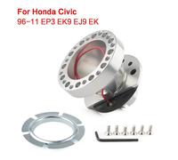 Adaptateur Moyeu De Roue De Volant En Aluminium, Pour Honda Civic 96-11 Ep3 Ek9 Ej9 Ek Mr-9515 "Nipseyteko