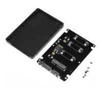 Adaptateur mSATA SSD vers SATA avec commutateur intégré pour boîtier compact SSD NGFF, compatible avec la et doté d'une technologie de