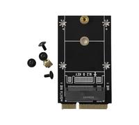 Adaptateur MSATA vers B rapide 2230/2242 pour disque dur 6 Gbit/s de transfert pour carte d'extension de disque de migration de données