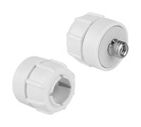 Adaptateur multi-usage à tête sphérique de 17 mm vers filetage 3/8" pour monter des appareils photo et des smartphones sur trépieds et connecteurs de trépied