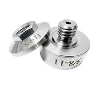 Adaptateur multi-usages pour meuleuse d'angles 5/8-11 - Arbres filetées avec écrou à bride pour fixations sécurisées X - Adaptateur de meuleuse d'angle