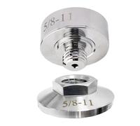 Adaptateur multi-usages pour meuleuse d'angles 5/8-11 - Arbres filetées avec écrou à bride pour fixations sécurisées X - Adaptateur de meuleuse d'angle