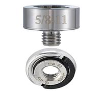 Adaptateur multi-usages pour meuleuse d'angles 5/8"-11 - Arbres filetées avec écrou de verrouillage pour fixations sécurisées - Adaptateur de meuleuse d'angle