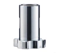 Adaptateur multifonction en aluminium pour pulvérisation de peinture - Connecteur jetable professionnel avec filetage interne pour équipement de pulvérisation de peinture (14,3 mm)