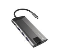ADAPTATEUR MULTIPORT FOWLER PLUS HUB USB-C USB 3.0 3X NMP-1690