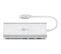 Adaptateur multiport HDMI 4K 30Hz USB-C™, USB, CR, RJ45 76788