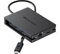 Adaptateur Multiport Usb C 8 En 1 Avec Double Hdmi,Charge Pd 140W,Gigabit Ethernet,Transfert De Données 10 G Via 3 Ports Usbc Et Usba 3.2 Gen 2,Et 1 X Usb 2.0 Pour Clavier/Souris