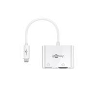 Adaptateur multiport usb-c hdmi+vga - étend un appareil usb-c avec un port hdmi et un port vga