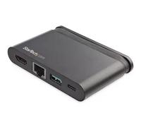 StarTech.com Adaptateur Multiport USB-C - Mini Dock USB-C avec 4K HDMI - 100W PD 3.0 Pass-Through, 1x USB-A, 1x USB-C, GbE - Sta