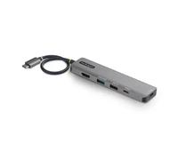 StarTech Hub USB C 5 en 1, Adaptateur Multiport USB-C vers HDMI avec Charge Rapide 140W, HDMI 4K 60Hz, Hub 10 Gbps, Mini Dock pour MacBook, Dell, Thinkpad, HP