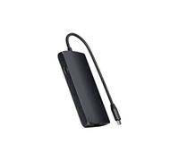 Satechi - Adaptateur multiports V3 - 4 ports USB-C vers Ethernet - Noir