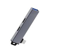 Adaptateur multiports USB C avec 2 interfaces de type C et USB 3.0 pour une fonctionnalité Plug and Play