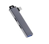 Adaptateur multiports USB C avec 2 interfaces USB 3.0 pour fonction Plug and Play Station d'accueil USB C