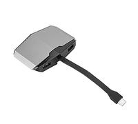 Adaptateur multiports USB-C, convertisseur de Port Ethernet Gigabit avec USB 3.1 Gen1, PD 3.0 Charge Rapide jusqu'à 100 W, Plug and Play pour, XPS, S8, Non