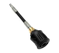 Adaptateur nettoyeur haute pression Bosch Nilfisk S filetage femelle vers filetage extérieur Lavor - Tuyau flexible - Environ 20 cm - 180 bars - Raccord adaptateur pour tuyau haute pression