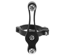 Adaptateur Noir de Tige de Selle de Porte-bidon Support de Vélo | Alliage D’aluminium et Plastique, Installation Rapide, Accessoire Polyvalent pour Vélo et Gobelet