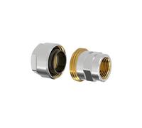 Adaptateur Noir FL PLUS DVGW Pour Tuyau 1 1/4" x G1 1/4i